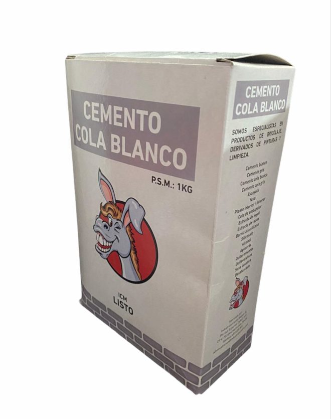 cemento cola blanco